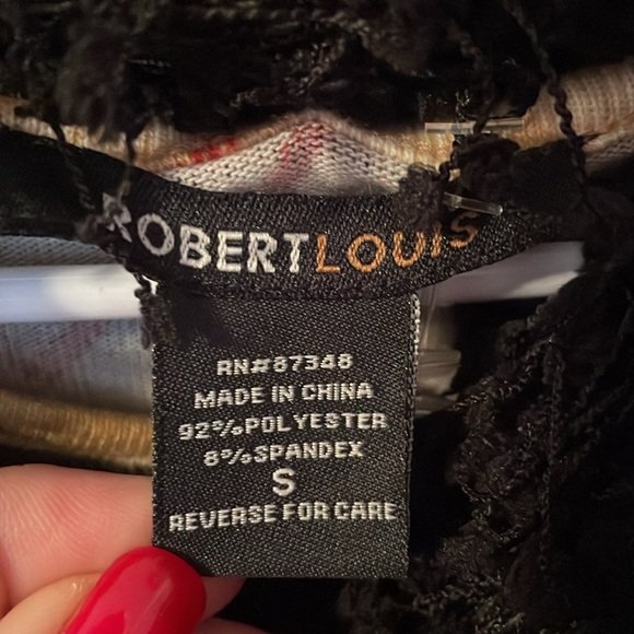 Plaid soft dress size S with removable scarf - Picture 2 of 8